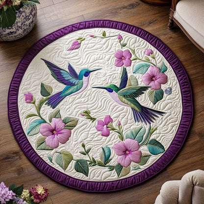 Hummingbird Harmony WN1903084CL Quilted Round Mat