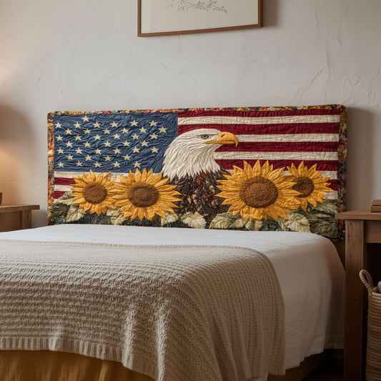 Sunflower Liberty CP3112002CL  Quilted Headboard Slipcover