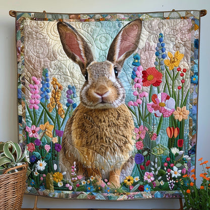 Flower Rabbit CW1001044CL Quilt
