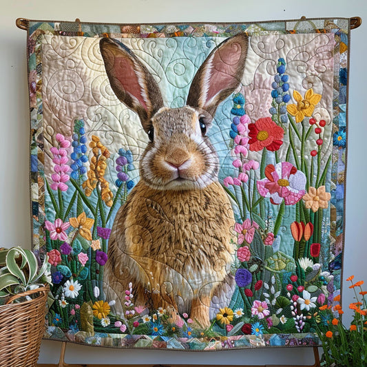 Flower Rabbit CW1001044CL Quilt