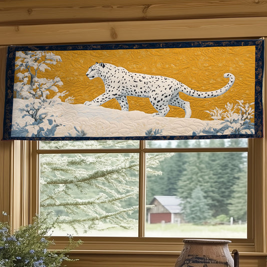 White Jaguar WY3005057CL Quilted Valance