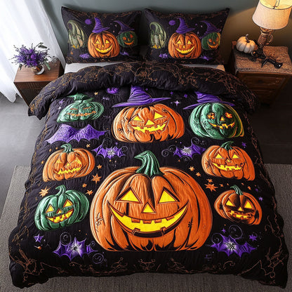 Pumpkin Spell Night WN1808013CL Duvet Cover Set