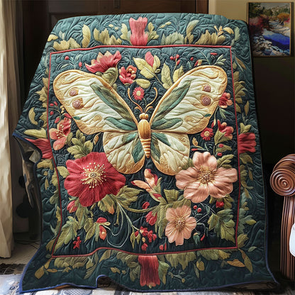 Butterfly In Forest WY2612004CL Quilt