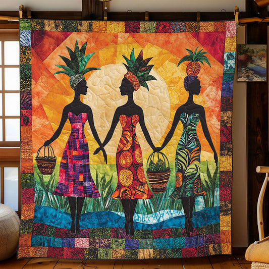 Color Dream African Woman WN2111001CL Quilt