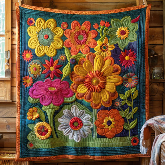Blossom Carnival CP1305032CL Quilt