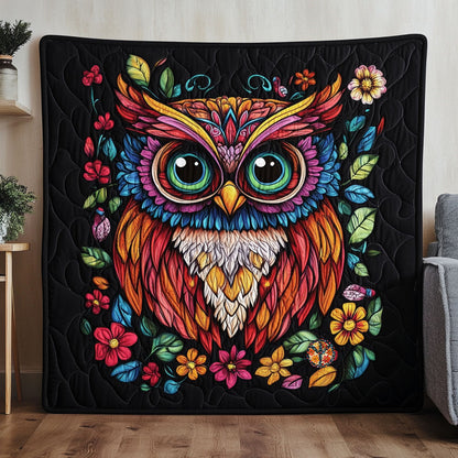 Owl Flower WT1610002CL Quilt