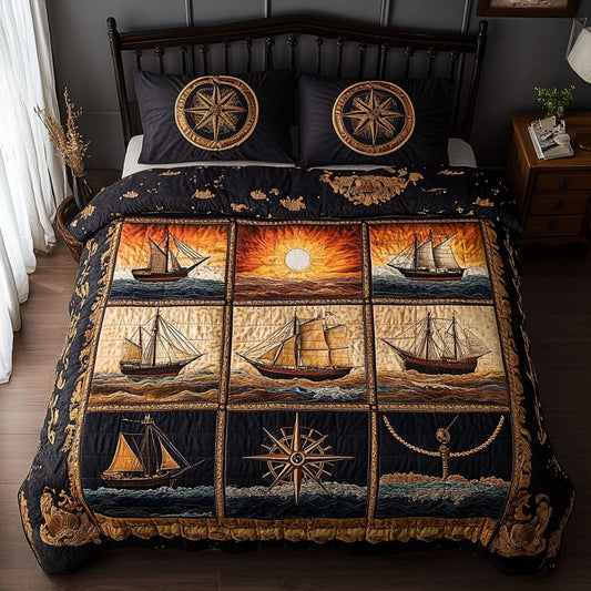 Grand Sailboat WN0809057CL Duvet Cover Set