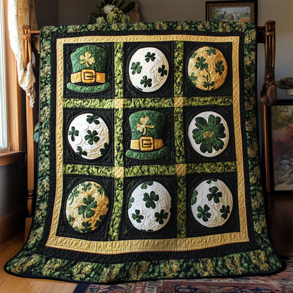 Festive Patrick's Day Ball WN2712026CL Quilt