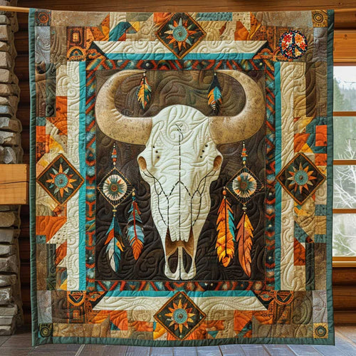 Embrace Of The Western Skull WN1710038CL Quilt