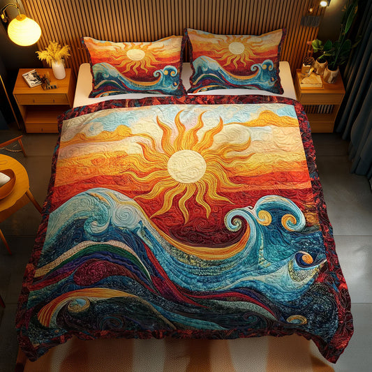 Tidal Sun Glow WN1203127CL Duvet Cover Set