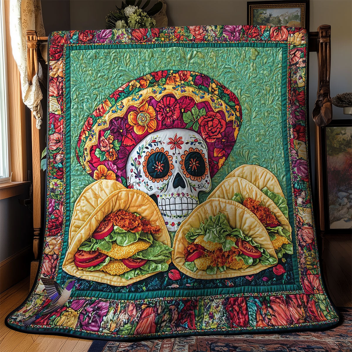 Taco Skull WN1712018CL Quilt