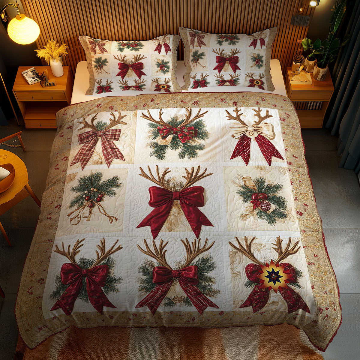 Bow And Antlers WN2311032CL Duvet Cover Set