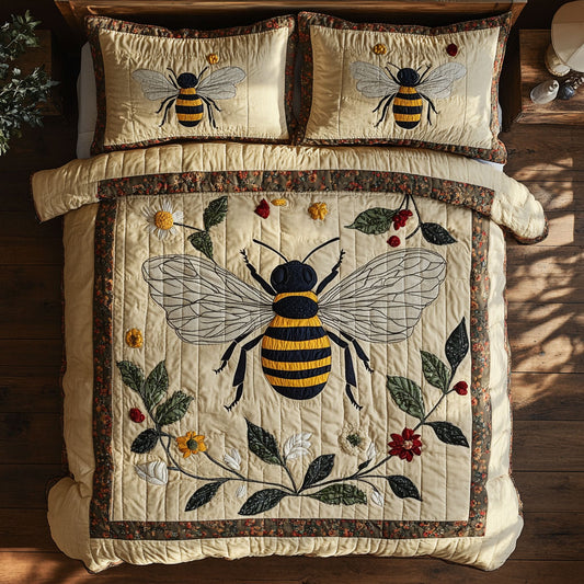 Wreath Of Bee Life WY1808070CL Duvet Cover Set