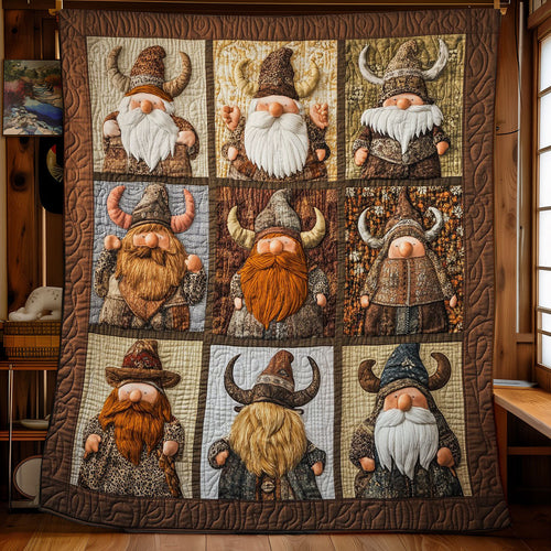 Gnome Viking WY2001001CL Quilt