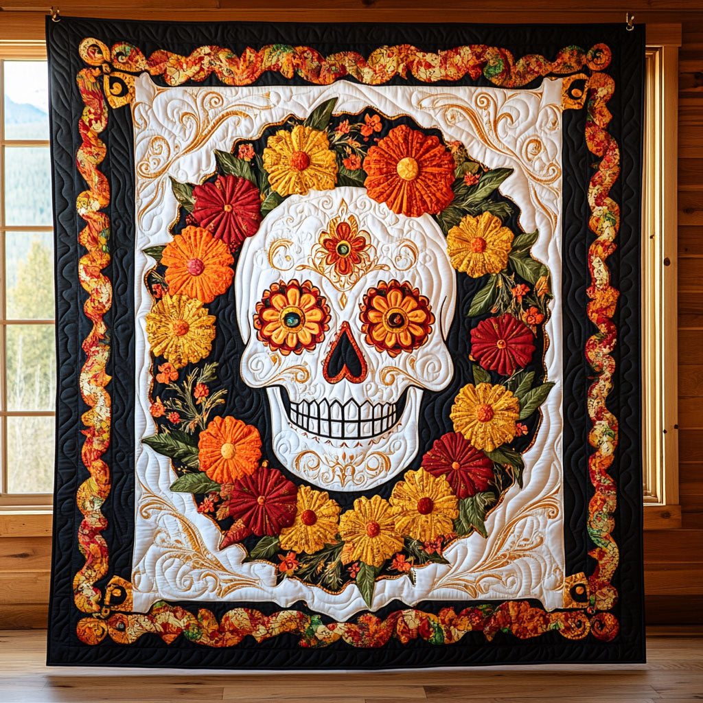Radiant Calavera CP1009021CL Quilt
