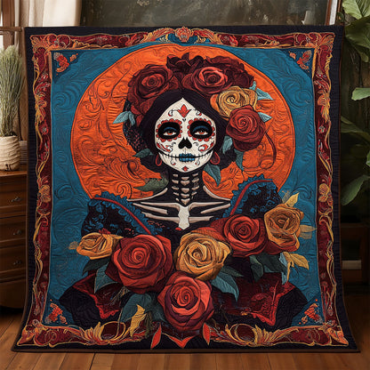Skull Day Of The Dead WX0805033CL Quilt