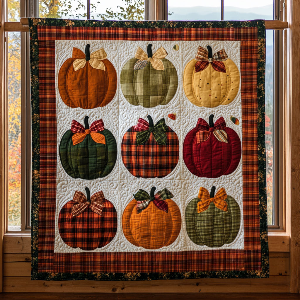 Autumn Pumpkin Glow CW0808063CL Quilt