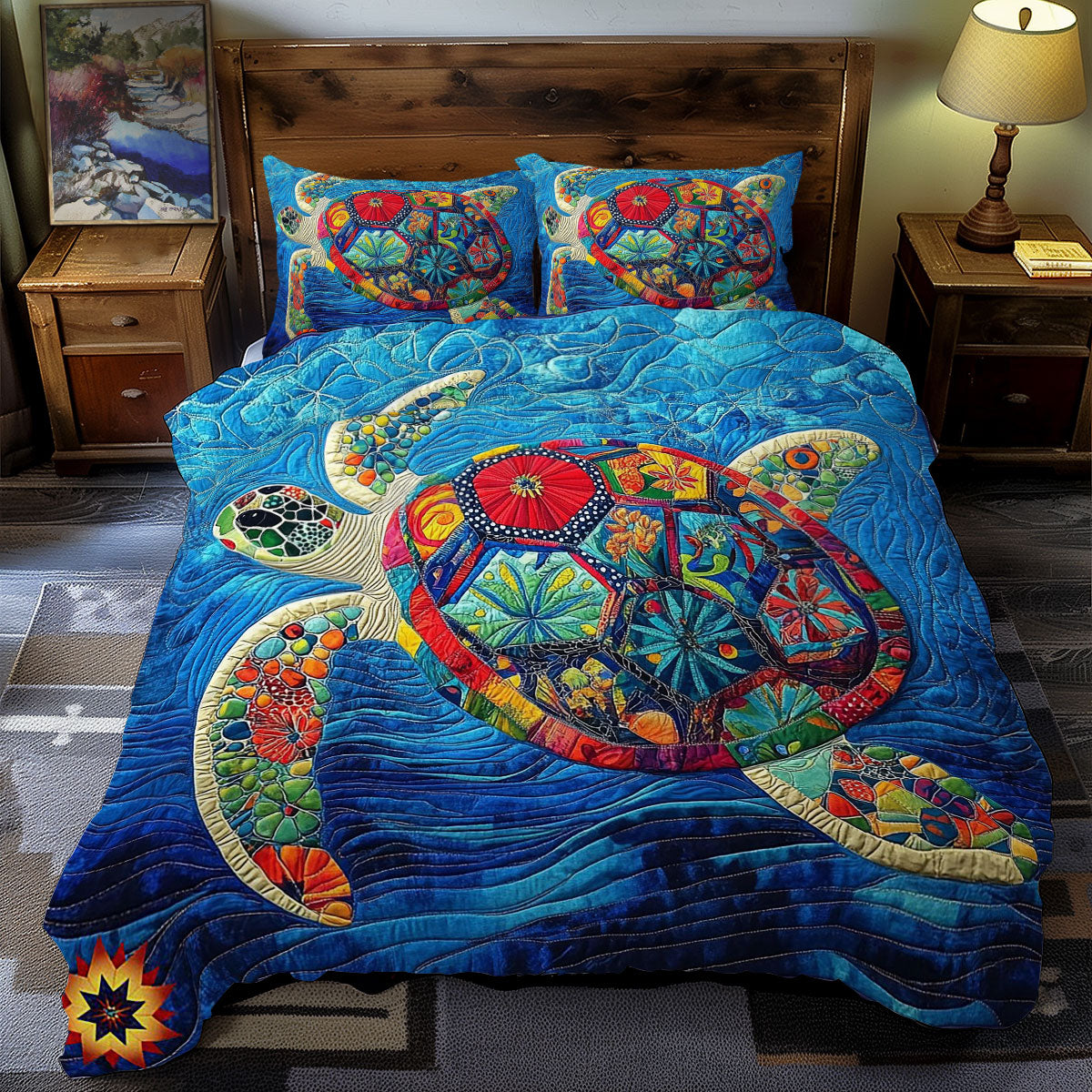 Turtle WY0512069CL Duvet Cover Set