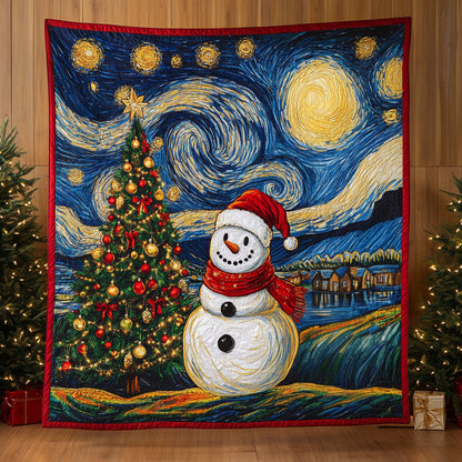 Starry Snowman CW0511069CL Quilt
