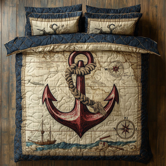 Crimson Anchor CP1908042CL Duvet Cover Set