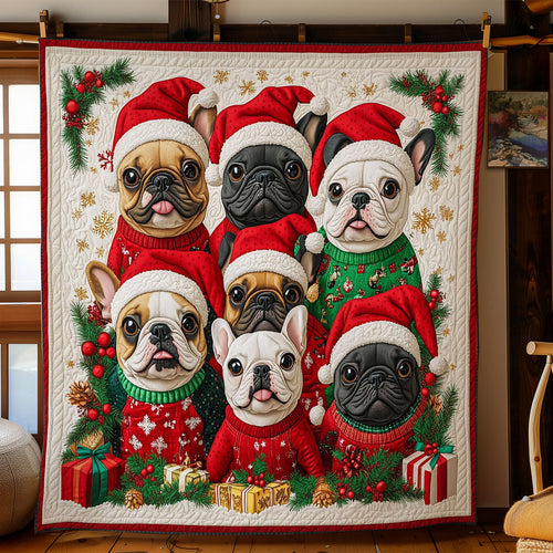 French Bulldog Cheer CW1411051CL Quilt