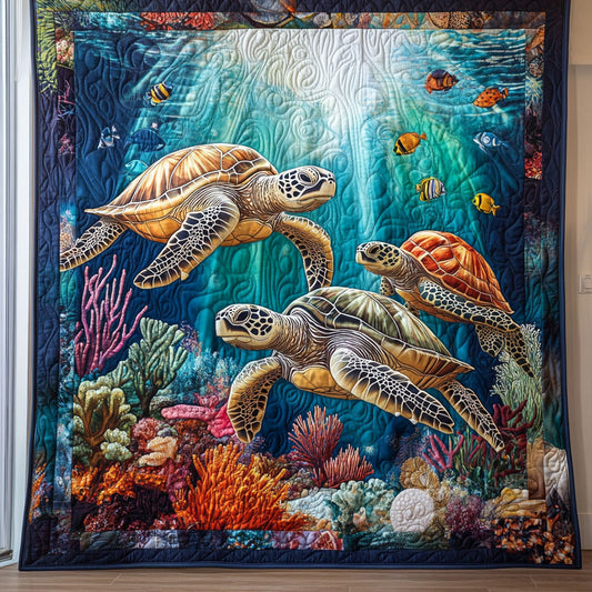 The Magical Seabed CQ0606023CL  Quilt