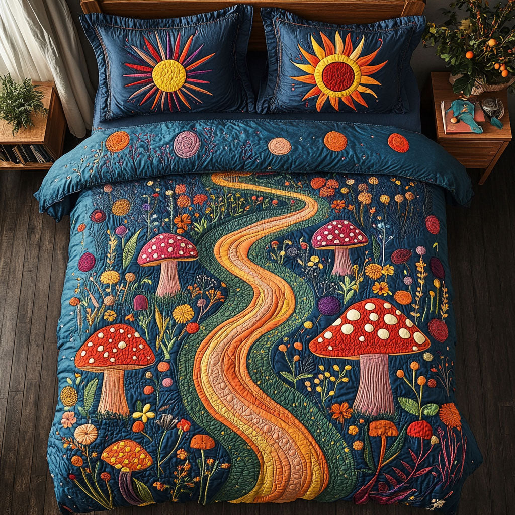 Mushroom Path CW2807045CL Duvet Cover Set