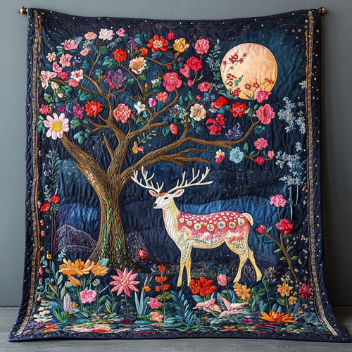 Purple Stag CP2605038CL Quilt