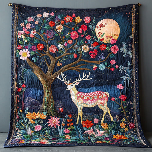 Purple Stag CP2605038CL Quilt