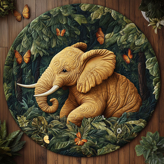 The Gentle Giant CM2204015CL Quilted Round Mat