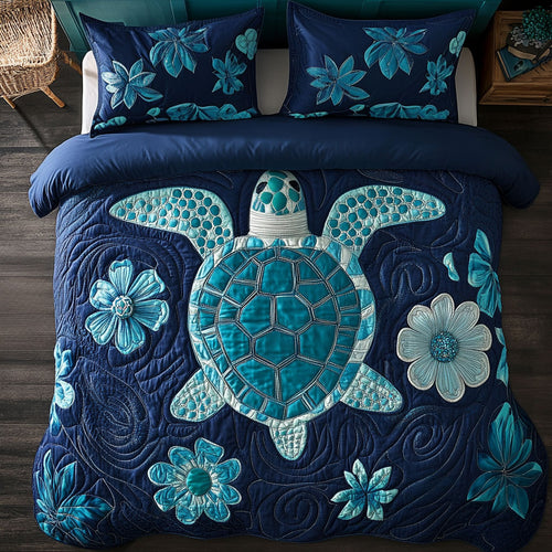 Majestic Sea Turtle DH0110026CL Duvet Cover Set