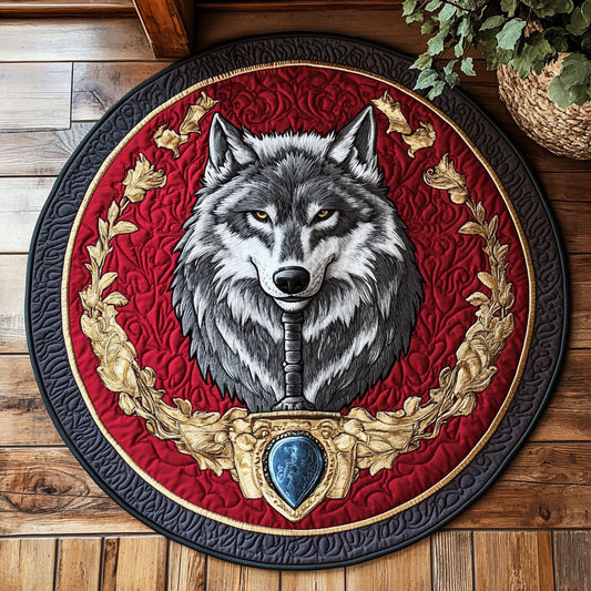 Wolfblade Crest CP3007051CL Quilted Round Mat