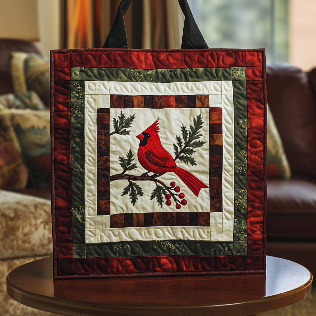 Messenger Cardinal LT2811010CL Quilted Tote Bag