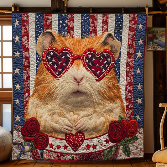 Valentine Hamster WN0412024CL Quilt