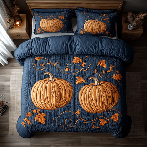 Halloween Pumpkin XK1909004CL Duvet Cover Set