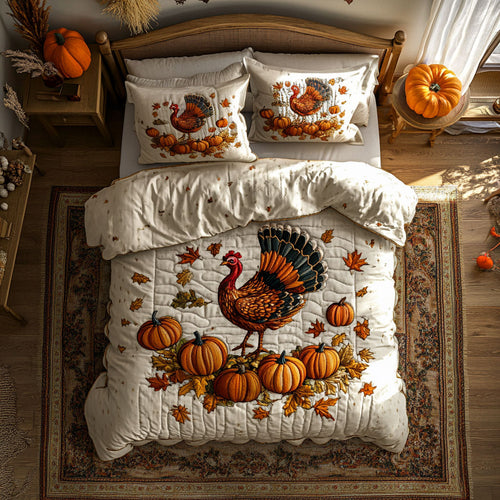 Autumn Glow Turkey WN2309016CL Duvet Cover Set