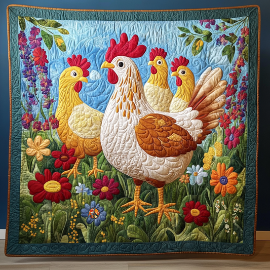 Chicken WJ0611003CL Quilt