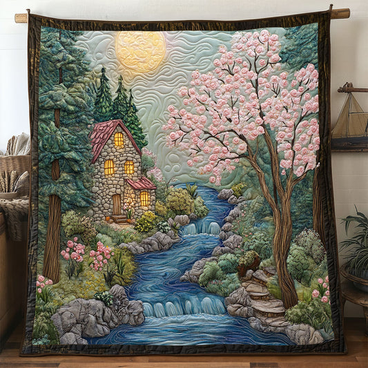Blossom Village WP1905006CL Quilt
