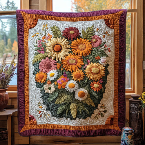 Flower Wonder CP0912032CL Quilt