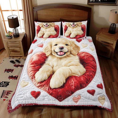 Valentine Dog WX1312104CL Duvet Cover Set