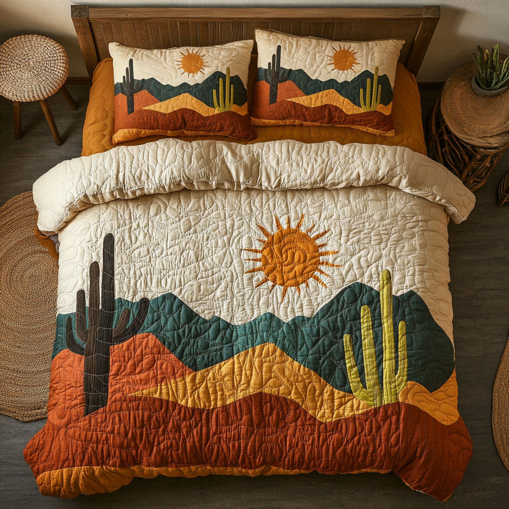 Cactus And Sun WY0603007CL Duvet Cover Set