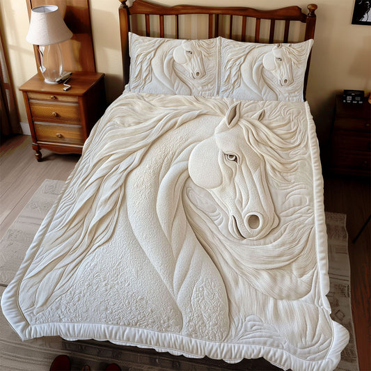 Radiant Horse Silhouette WX2512102CL Duvet Cover Set