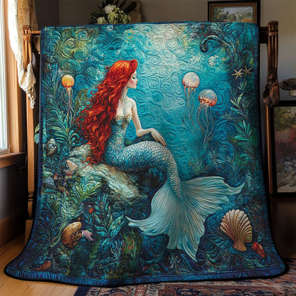 Ocean Dream Mermaid WN2203064CL Quilt