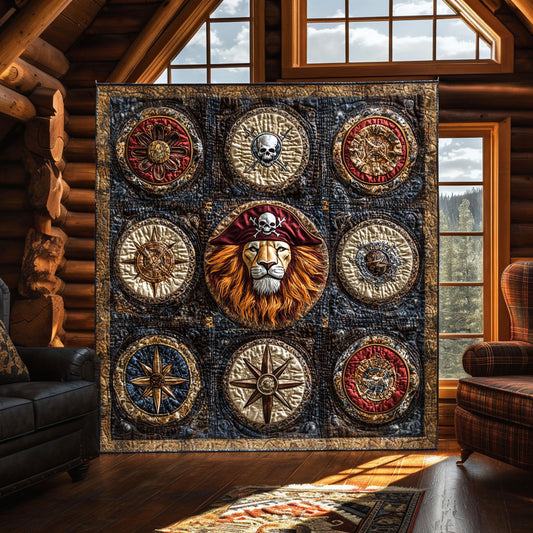 Sea Skull Lion WN1808044CL Quilt