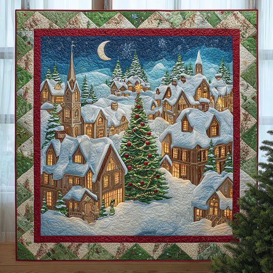 Village Christmas CW2510055CL Quilt