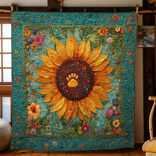 Golden Pawflower WN1001028CL Quilt