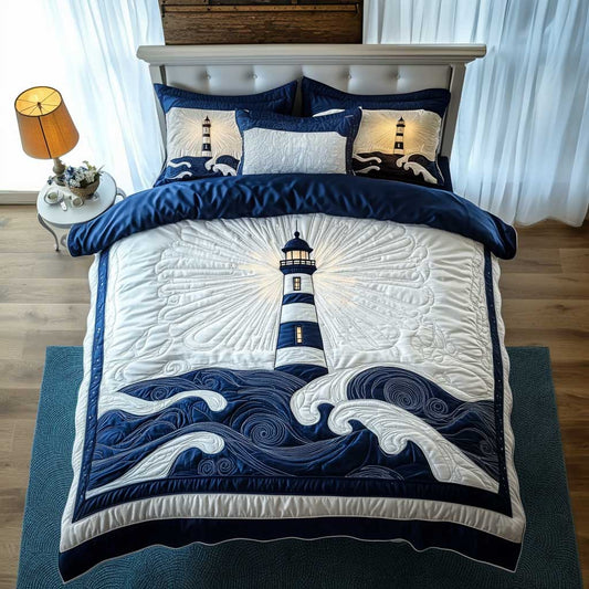 Blue Horizon Lighthouse WN2703002CL Duvet Cover Set
