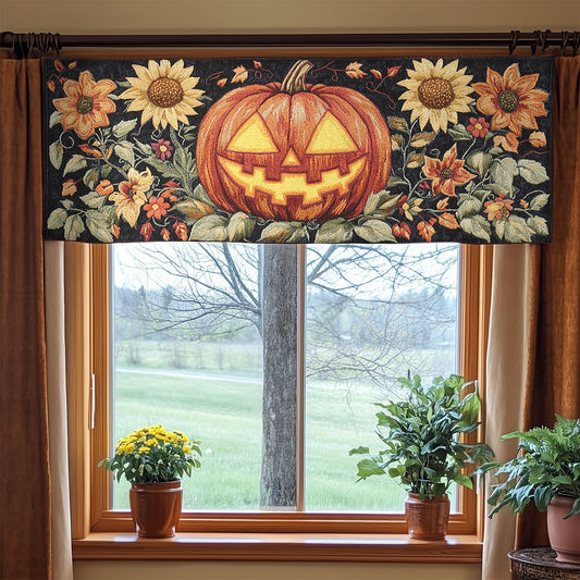 Halloween Curse WN2307020CL Quilted Valance