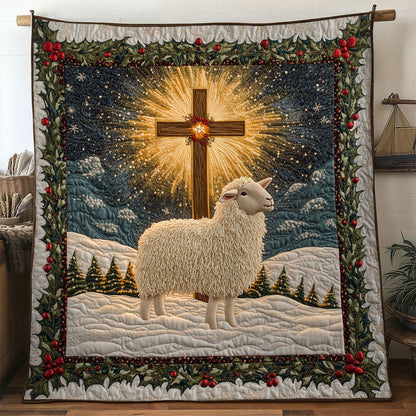 Christmas Star Sheep WN3010013CL Quilt