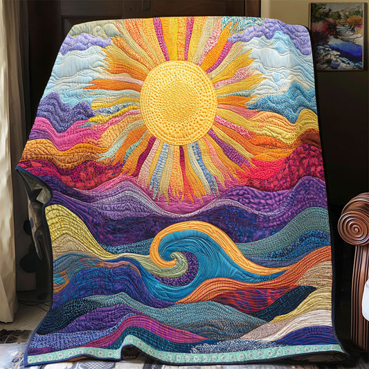 Wave Of Sunlight WX2012059CL Quilt